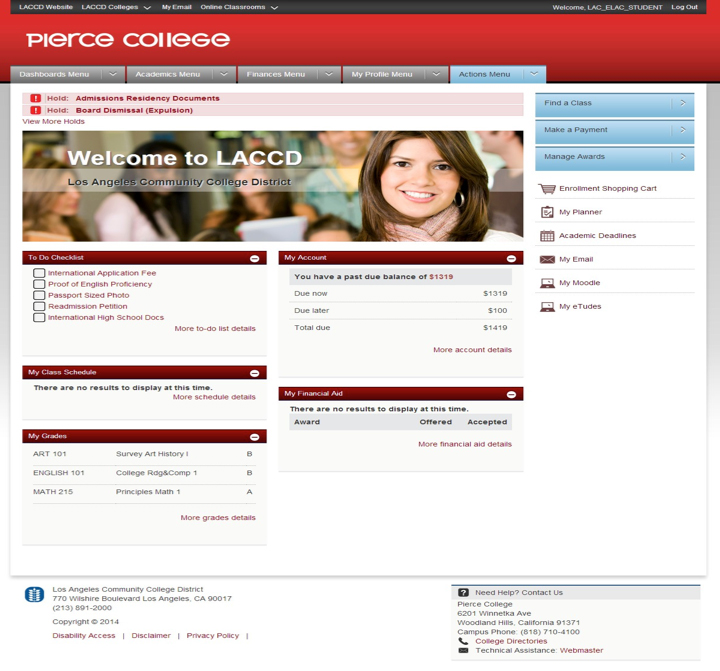 Portal Screen Example